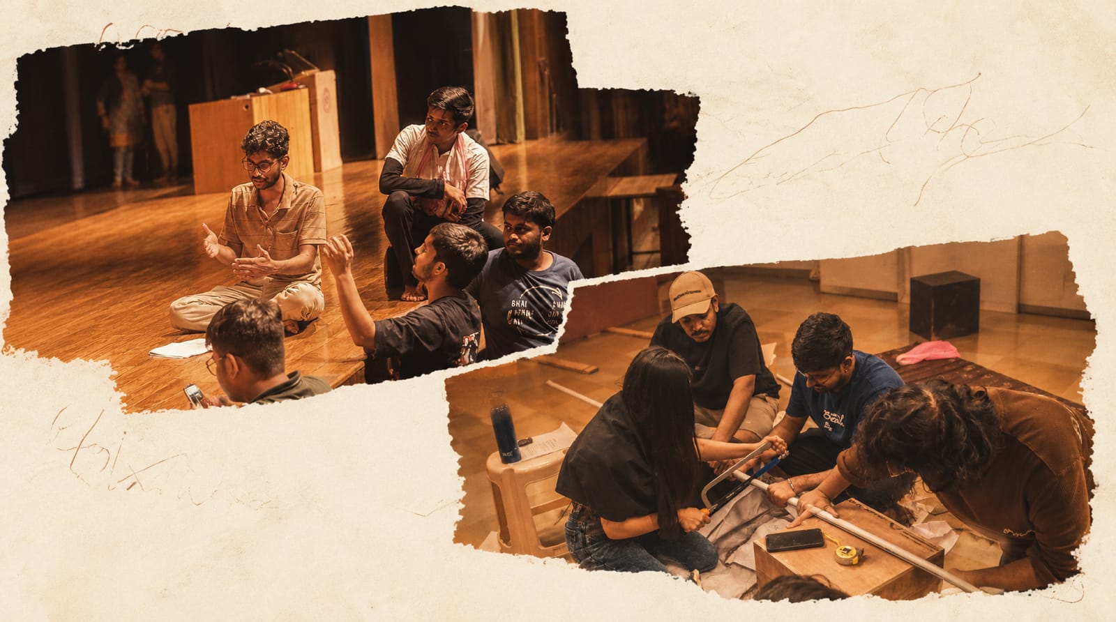 Theatre is not just what happens on stage - The unseen rehearsal craft